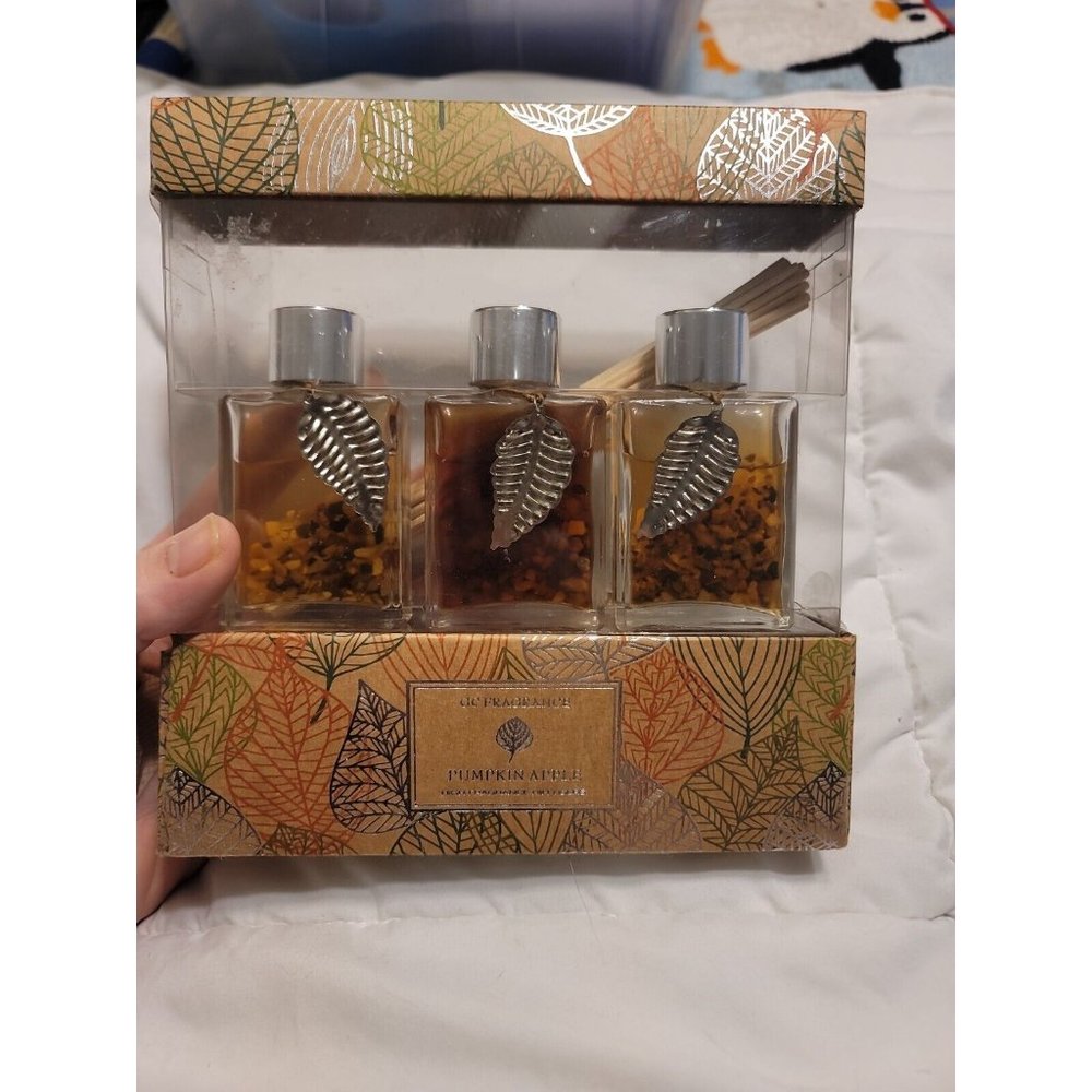 GC Fragrance High Fragrance Diffusers Pumpkin Apple NIB Reed Diffuser